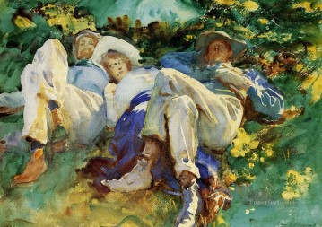  siesta pintura - SiestaJohn Singer Sargent